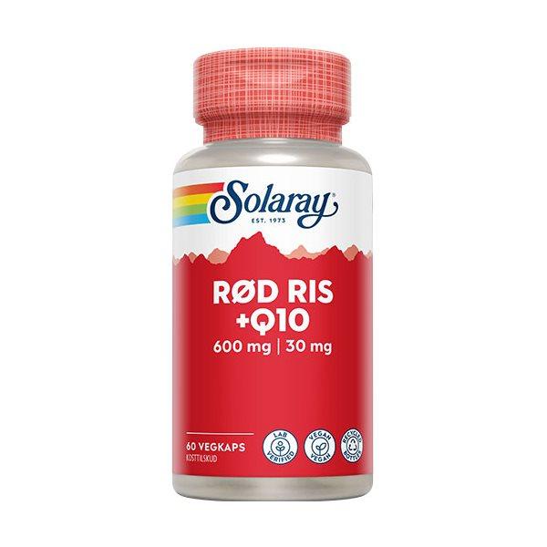 Solaray Rød Ris Q10 60 Stk
