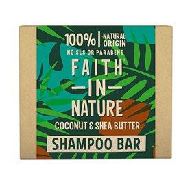 Faith In Nature Shampoobar Kokos   Sheasmørt 85 G X