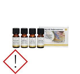 Fischer Styrk Lugtesansen Kit 1 4 X10 Ml æteriske Olier
