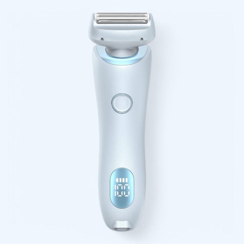 Ladyshaver Blå Med Batteridisplay