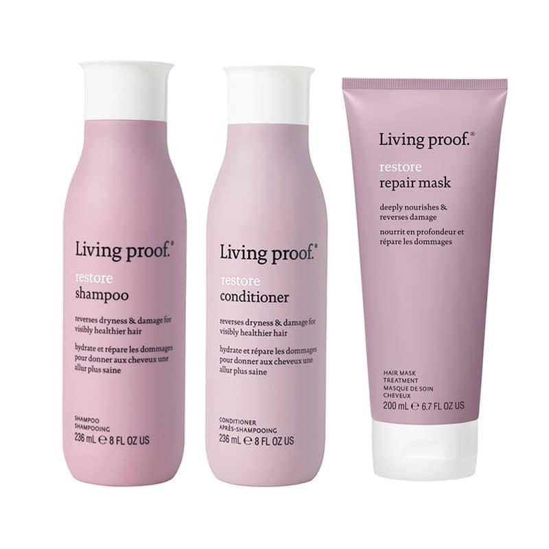Living Proof Restore Shampoo, Balsam & Maske Sæt 200ml