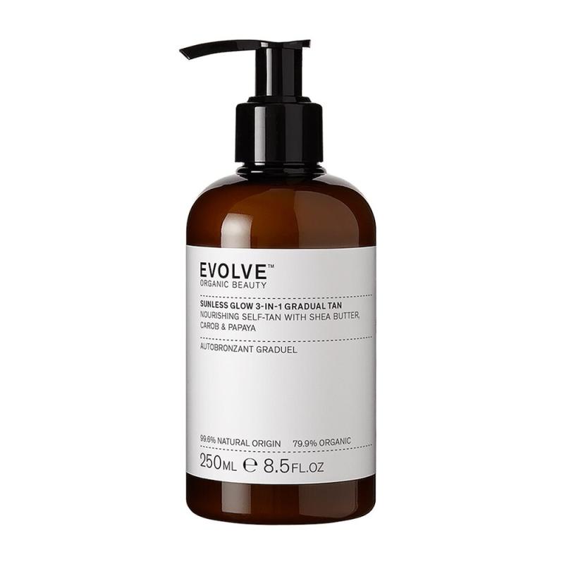 Evolve Sunless Glow 3 In 1 Gradual Tan 250ml