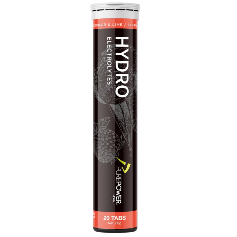 Purepower Hydro Jordbær Lime 20 Tabs