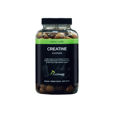 Purepower Kreatin Vingummi Cola Lime 120 Stk
