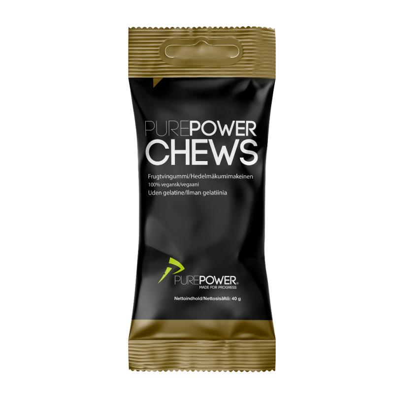 Purepower Chews Frugtmix 40 G