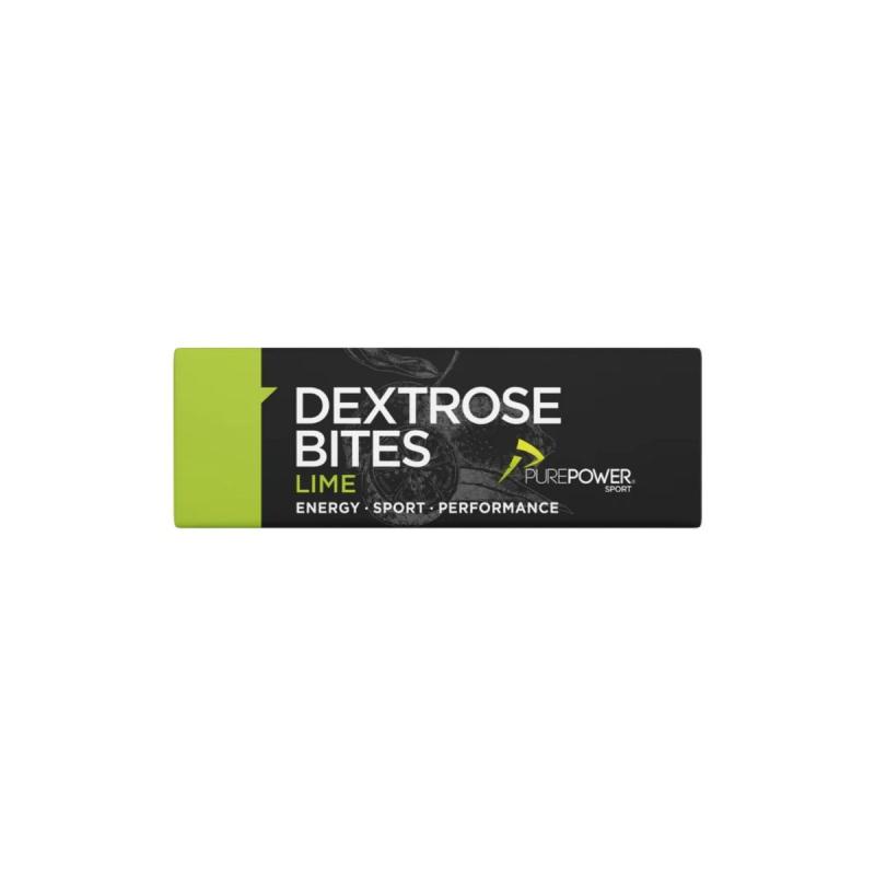 Purepower Dextrose Bites Lime 14 Stk