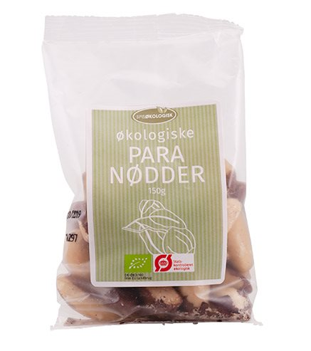 Spis økologisk Paranødder ø  150g