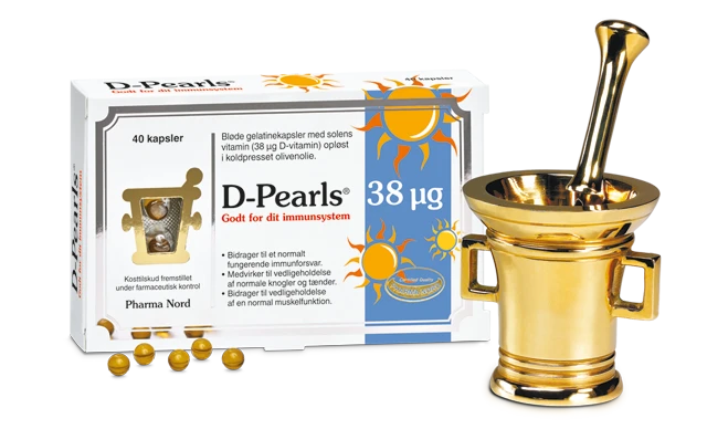 D Pearls Stærk 38 ? G  40stk