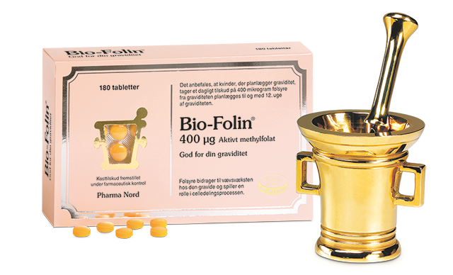 Bio Folin 400mcg  Folinsyre  180tabl
