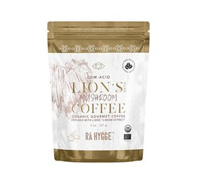 Rå Hygge Kaffe M Lion S Mane Svampeekstrakt Hele Bønner ø Bull 227 G X