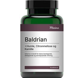 Mezina Baldrian Humle Citronmelisse Og Kamille 120kap