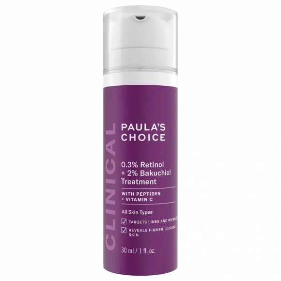 Paula 39 S Choice Clinical 0 3 Retinol 2 Bakuchiol Treatment 30 Ml