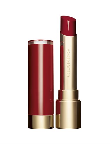 Clarins Joli Rouge Lacquer Intense Lipbalm 754l Deep Red