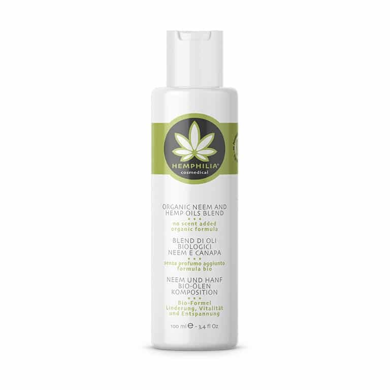 Hemphilia økologisk Neem Hemp Oils Blend 100 Ml