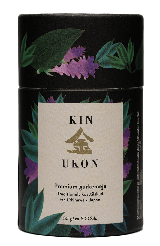 Kin Ukon  Højkvalitets Gurkemeje  50 Gr  Ca  500 Stk