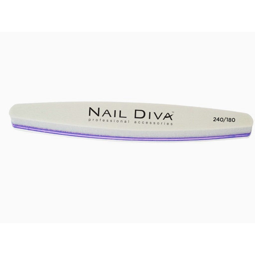 Cnd File   Buffer Oval File Sanding 240 180 Grit