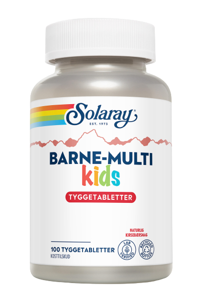 Barne Multi Tyggetablet   100 Tabl