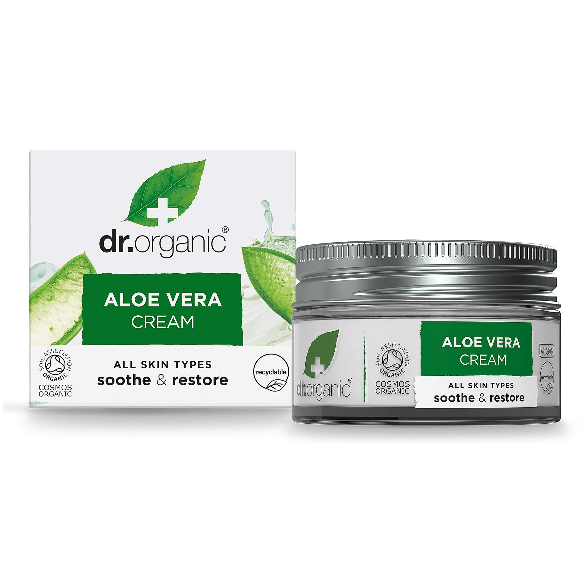 Dr Organic Day Cream Aloe Vera 50 Ml