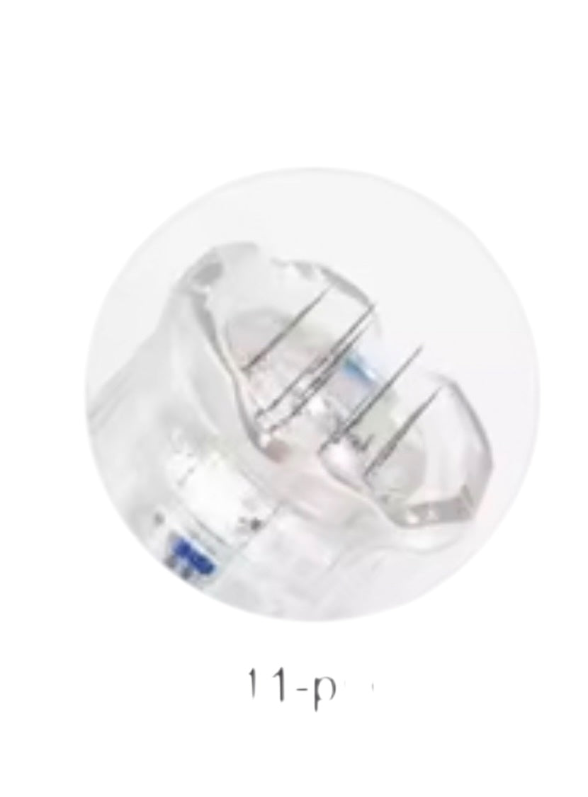Dermapro Needles Præcisionsnåle I Flere Varianter Til Microneedling Mesoterapi 11 Nåle 5 Stk
