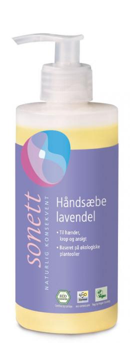 Sonett Håndsæbe Lavendel 300 Ml