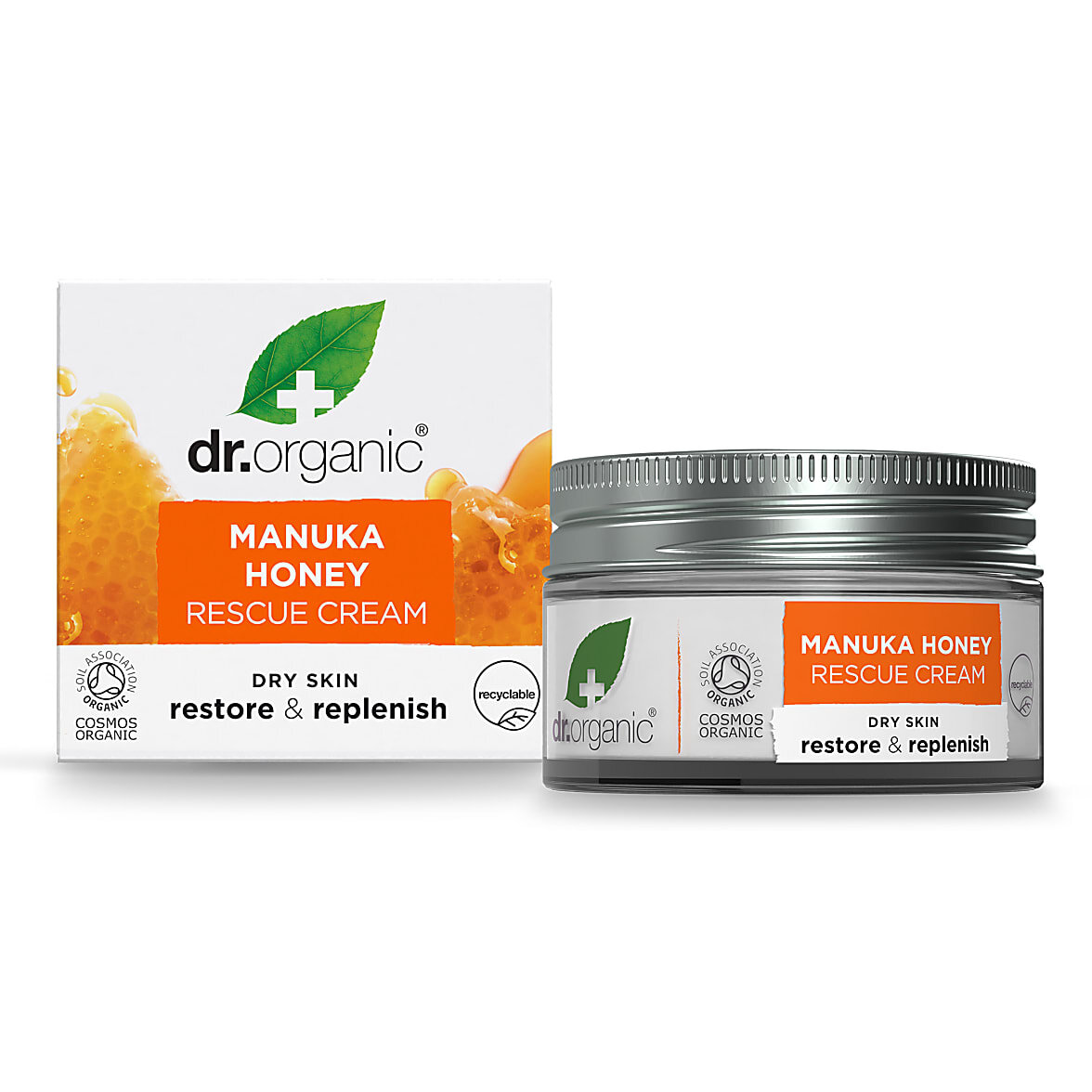 Dr Organic Manuka Rescue Cream 50 Ml