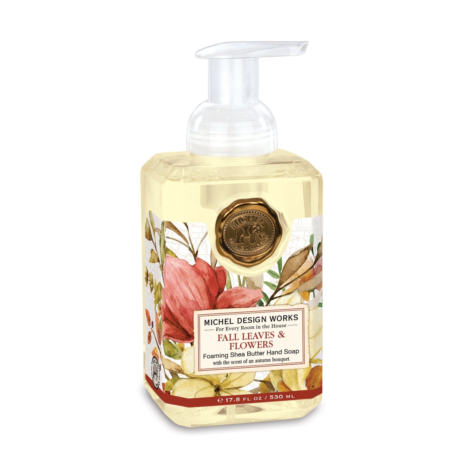 Michel Design Skumhåndsæbe Fall Leaves   Flowers 530ml