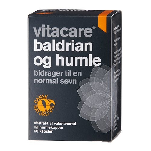 Vitacare Baldrian Og Humle   60 Kapsler