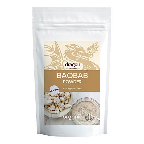 Baobab Pulver økologisk 100 Gram