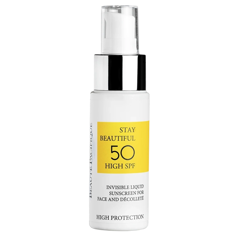 Beaut?  Pacifique Stay Beautiful Spf 50 Invisible Liquid 50ml
