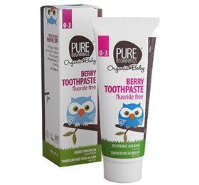 Pure Beginnings Berry Toothpaste 0 3 år 75 Ml