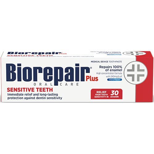 Biorepair Plus Sensitive Teeth   75 Ml