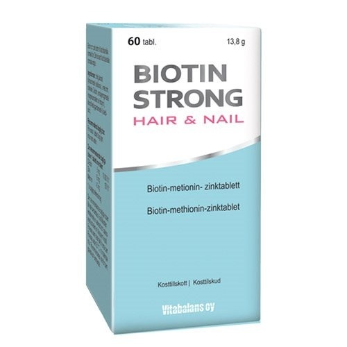 Biotin Strong   60 Tabletter