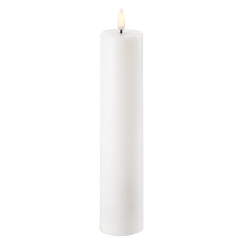 Bloklys Led Hvid 4 8 X 25 Cm 1 Stk