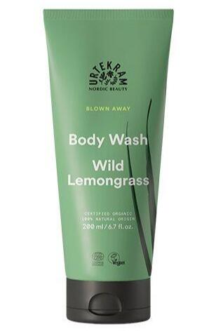 Urtekram Body Wash Wild Lemongrass 200ml