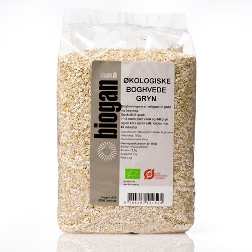 Boghvedegryn økologisk   750 Gram