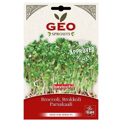 Broccolifrø Til Spiring økologiske   13 Gram