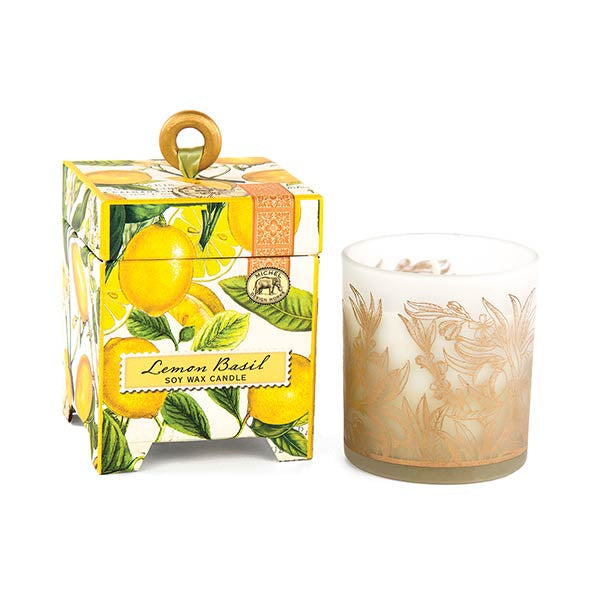 Lemon Basil Soy Wax Candle 184 G