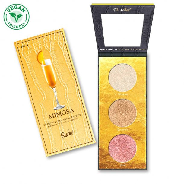 Rude Cocktail Party   Highlight Eyeshadow Palette   Mimosa
