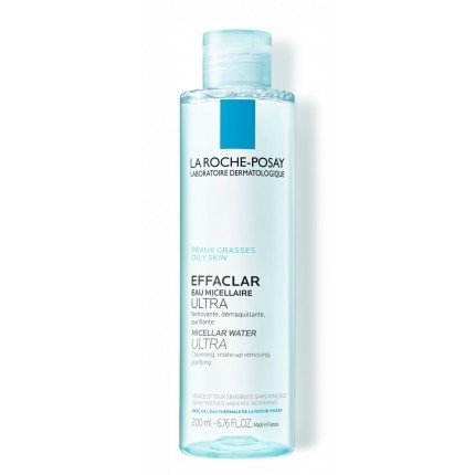 La Roche Posay Effaclar 3 I 1 Rensevand Til Fedtet Uren Hud Flakon 200 Ml