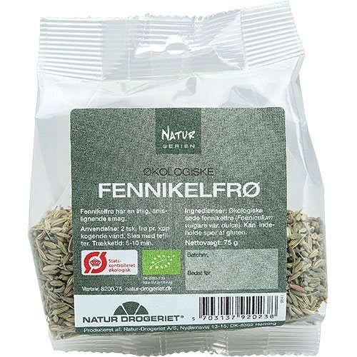 Fennikel Hele Frø økologisk   75 Gram
