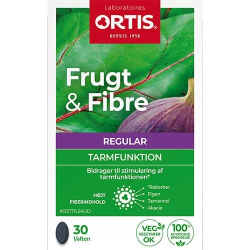 Frugt   Fibre   30 Tabletter