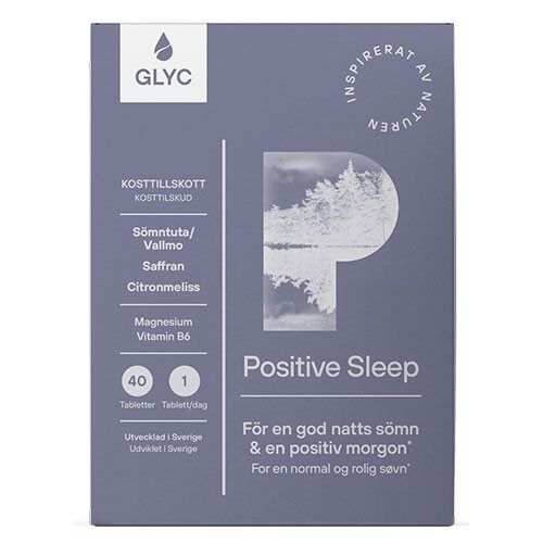 Glyc Positive Sleep 40 Tabletter