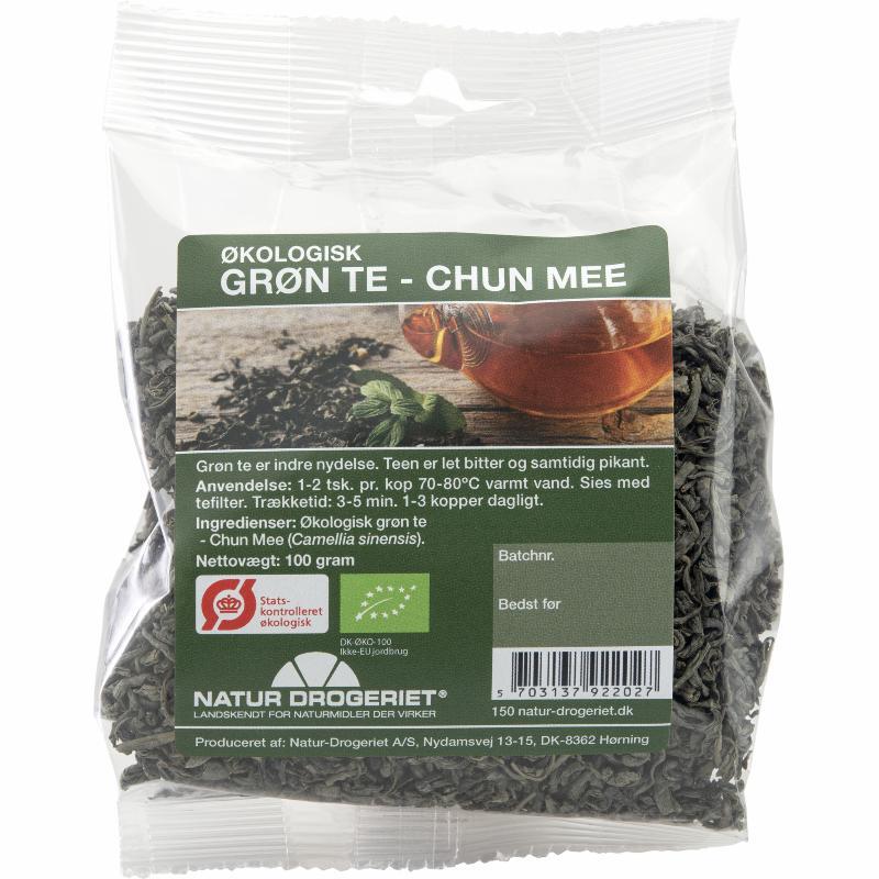 Grøn Te  Chun Mee økologisk   100 Gram