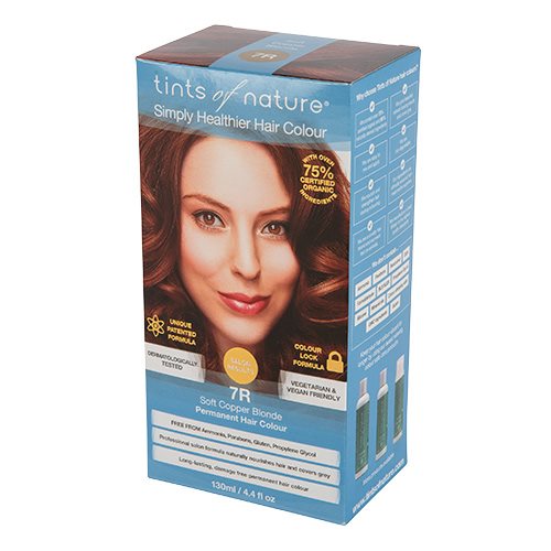 Tints Of Nature Hårfarve 7r Soft Copper Blonde   130 Ml