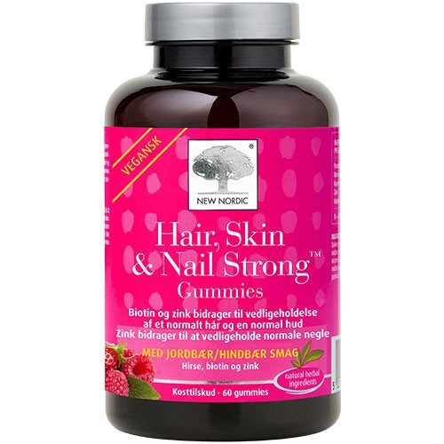 Hair Skin Nail Strong Gummies 60 Gum