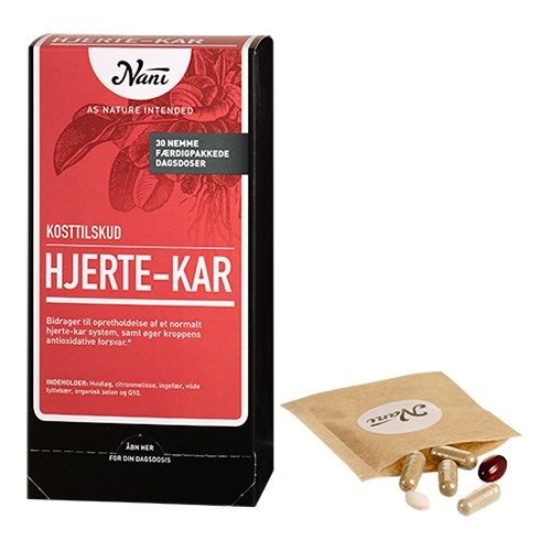 Hjerte Kar Helsepakke Nani 30 Breve