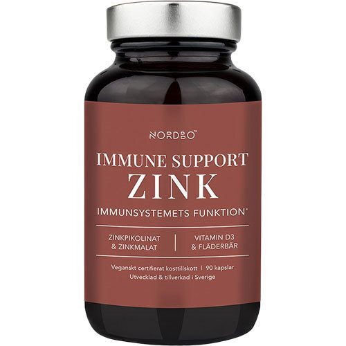 Nordbo Immune Support Zink 90 Kapsler