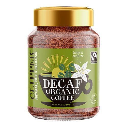 Clipper Instant Kaffe Koffeinfri økologisk 100 Gram
