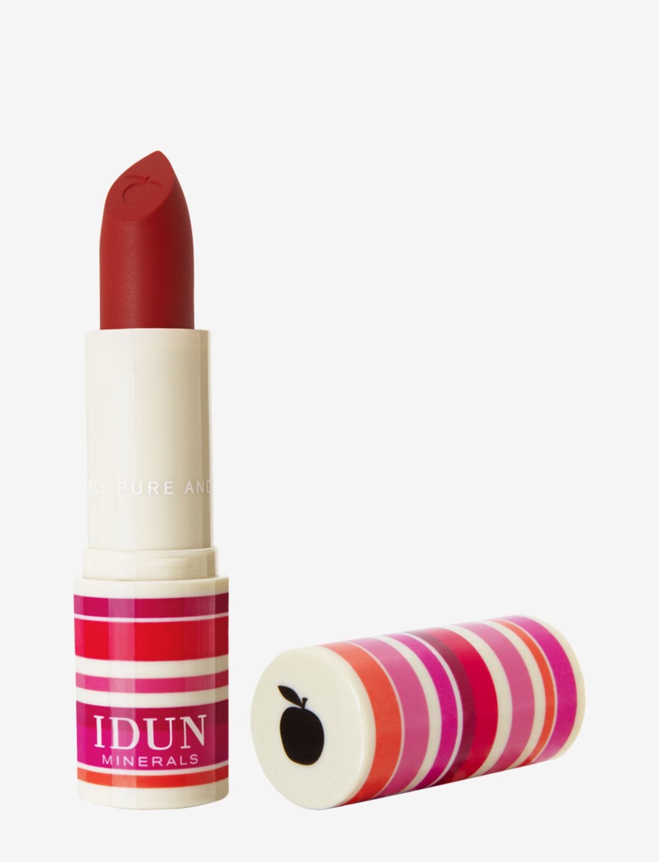 Idun Matte Lipstick Jordgubb 107   4 G