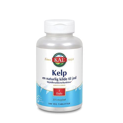 Kelp Indeh 225 Mcg Jod Fra Kelpplanten 500 Tabletter